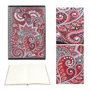 DIY Mandala Special Shaped Diamond Painting Students 50 Pages A5 Notebook