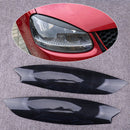 1 pair ABS Headlight Eyebrow Eyelid Trim Cover Fit For VW GOLF MK5 GTI R 05-07