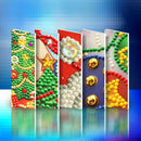 5D DIY Diamond Painting Greeting Card Special-shaped Birthday Festival Card