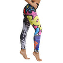 Letter Printed Women Sport Leggings High Waisted Push Up Yoga Pants Woman G R7W7