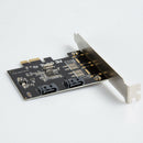 6Gbps PCI express PCI-E to 2 Port SATA 3.0 Expansion Controller card adaptergy F