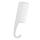 Plastic Heat-resistant Large Wide Tooth Comb Detangling Hairdressing Comb
