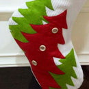 Creative Christmas Stockings Candy Socks Gifts Bag with Hanging Loops xmas  F1U7