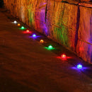 LED Solar Power Buried Light Under Ground Lamp Outdoor Path Decking green