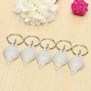1pcs Mini White Flashlight Key chain LED Light Lamp Key-Ring New 2019