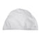 Unisex Spandex Dome Caps Flexible Breathable Material Fits Almost All White