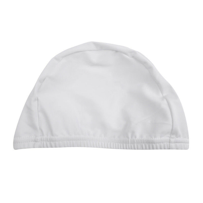 Unisex Spandex Dome Caps Flexible Breathable Material Fits Almost All White