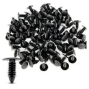 100x Plastic Bumper Fastener Rivet Clips Automotive Furniture Assembly Expa X7N9
