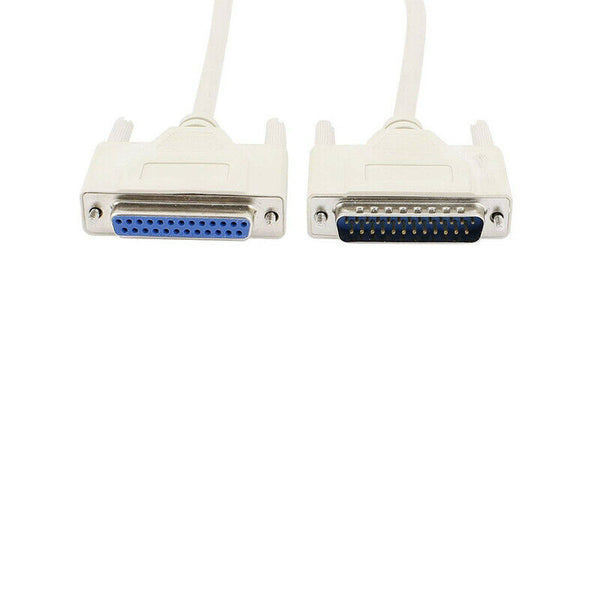 1.5M Male 25 Pin to Female DB25 Parallel Centronics Cable Replacement F8G8