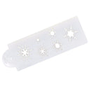 Snow Flower Cake Stencils Fondant Designer Decorating Craft Cookie Baking ES