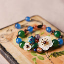Ethnic Style Hand-Woven Bracelet Fresh Literary Agate Beaded Bracelets Shel