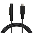 Nylon Braided USB-C Charging Cable for Surface Pro 6/5/4/3 Surface Laptop 1 H5X7