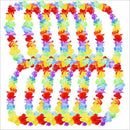 10pcs Hawaiian Flower leis Garland Necklace Fancy Dress Party Hawaii Beach  OA