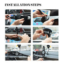 Car Universal 9.5 9.7 10 11 12.9 14.5 Inch Windshield Navigation Tablet Bra