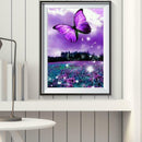5D DIY Full Drill Diamond Painting Butterfly Embroidery Mosaic Craft Kit