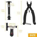 Bicycle Chain Repair Tool Kit, Cycling Bike Master Link Pliers Remover & Ch