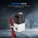 DC12V G1/8 N/C Solenoid Valve 2 Way Direct-acting Normally Closed Valve
