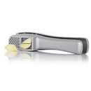 Garlic Press & Slicer 2 In 1 Aluminium Garlic & Ginger Mincer And Slicer Gr N5C8