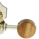 High-end 2R2L Open Ukulele Hawaii Guitar String Tuning Pegs Acacia Knob Luthier