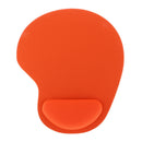 Comfort Soft Gel Rest Wrist Support Mat Mouse Mice Pad Gaming Orange