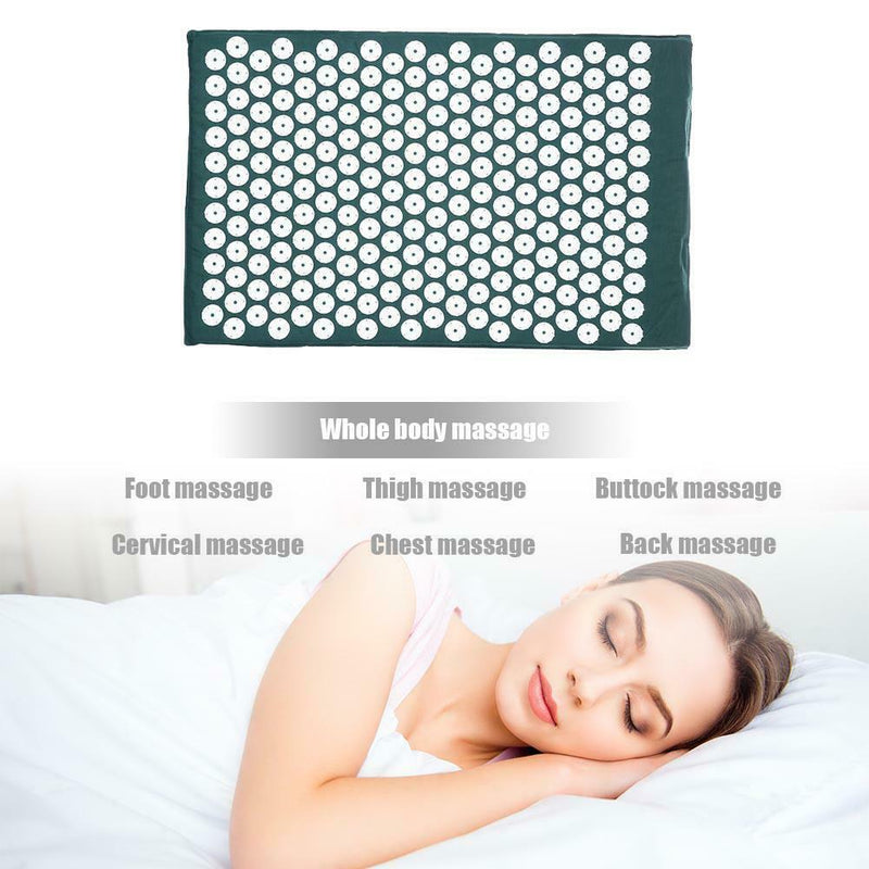 Acupuncture Massage Mat Spike Massage Yoga Cushion Relieve Body Back Muscle Pain