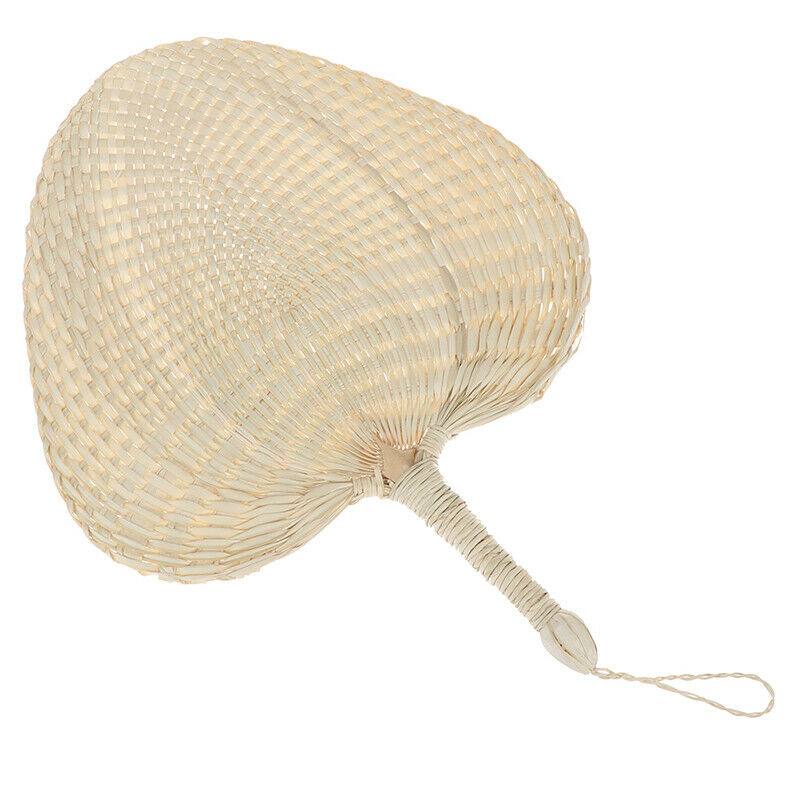 1PC Hand-woven Mosquito Repellent Fan Summer Manual Straw Hand Fans Palm LeafJ~ï¼ˆ