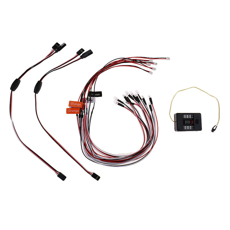 RC Car 12 LED Flash Emergency Strobe Bright Lighting for 1/10th Truck Buggy