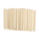 50PCS Two Way Wooden Sticks Cuticle Pusher Remover Nail Art Manicure