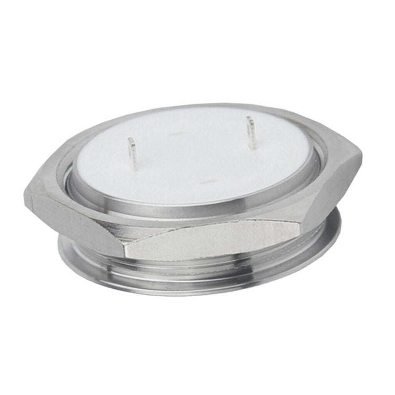 Stainless Steel Push Button Switch,30mm Resetable,Flat Head 1NO