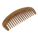 Wooden Hair Comb, Wide Tooth Hair Massage Comb for Women and Men, Small Pocket