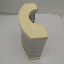 9.4x7.5'' Stainless Corner Sauna Light Shade Semi-Circular Lamp Shade Cover
