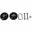 2set 75X23mm Luggage Suitcase / Inline Outdoor Skate Replacement Wheels Bla