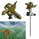 360 Degree Rotary Irrigation Sprayer Sprinkler For Lawn Garden Yard Golf Gr W3A5