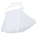 Women's & Girl's Ballet Wrap Skirt Dance Skate Wrap Scarf 1 size - White
