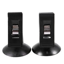 2pcs car window sun shade cloth cards bills sucker with clamp