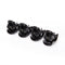 Fashion Women Girls 12pcs Black Plastic Mini Hairpin 6 Claws Hair Clip Clamp  Gn
