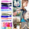 30Pcs Girl Elastic Hair Ties Rubber Band Knotted Hairband Ponytail_Holder