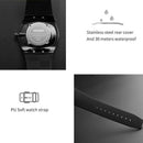 SKMEi Ultra-Thin Quartz Watch Watch Pu Strap Fashion Casual Watch 1601S, Bl