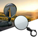 Bike Bicycle Back View Mirror Rearview Rear Mirror Black Handlebar Flexible J7