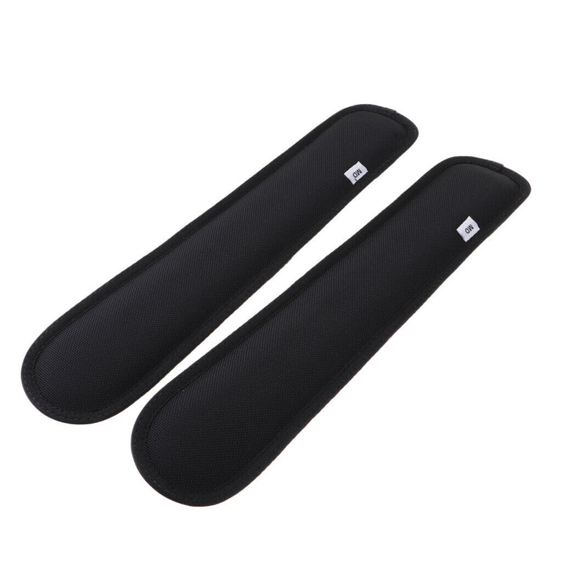 Black Comfort Shoulder Strap Pads Replacement for Sport Bag, Travel Bag,