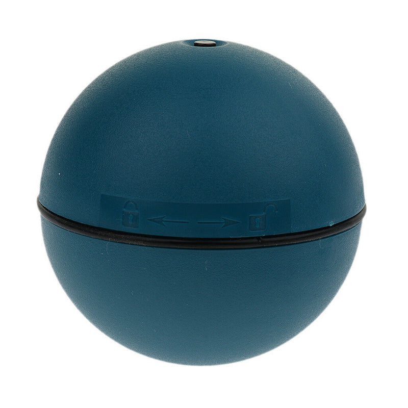 2 Pcs Cat Pet Electronic Rolling Ball Automatic Interactive Toys Blue/Red