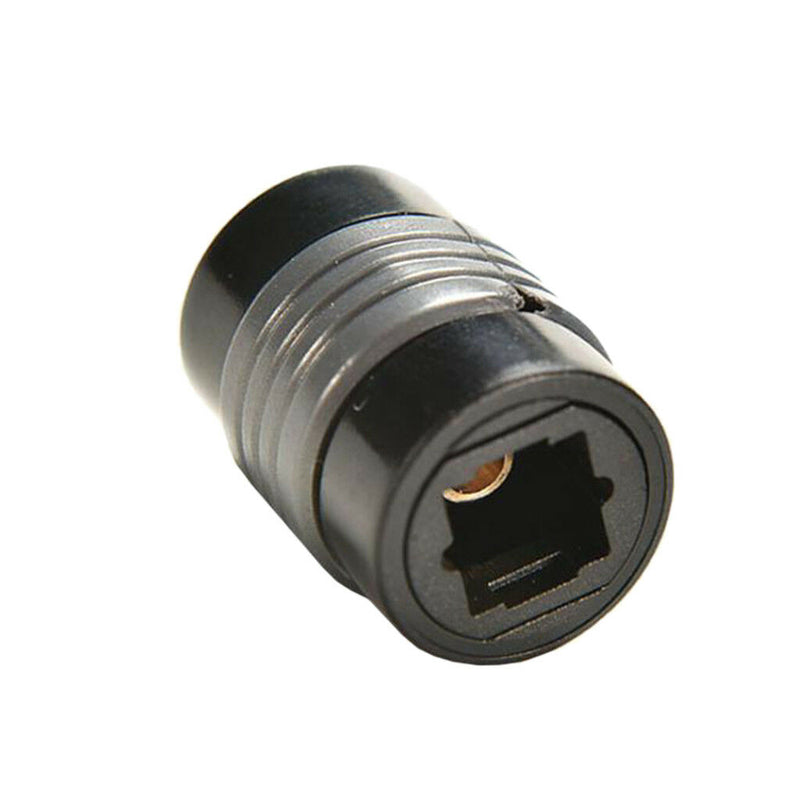 For Toslink Optical Audio Coupler Female to Female Connector Fiber Optic