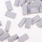 1/16 Scale House Wall Building 50x Gray Bricks 1.7x0.9cm for Sand Armor Land