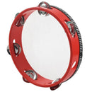 8inch Musical Tambourine Tamborine Drum Round Percussion Gift for KTV Party A5N2