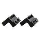 2Pcs Barn Door Stopper Limit Device for Adjustable Floor Track Track Slidin