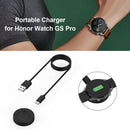 USB Charging Cable Base Adapter for Huawei Honor Smart Watch GS Pro (Black) A