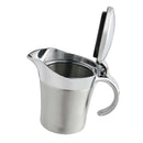Stainless Steel Thermal Steak Gravy Boat Pot Sauce Jug Double Walled 450ml
