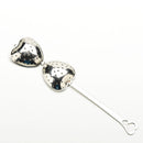1Pcs Heart Shaped Stainless Steel Tea Leaf Strainer Herbal Spice Infuser Gift JR
