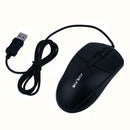M-2001 USB Port Wired 1600DPI 4 Keys E-Sports Gaming Mouse with Weights