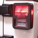 Rear Tail Lights Black Light Guard For 2007-2018 Jeep Wrangler Jk Unlimited